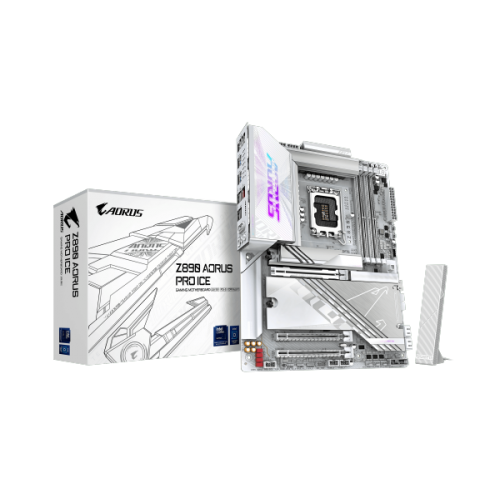 לוח לאינטל דור 15 Gigabyte Z890 AORUS PRO ICE 5GbE ATX LGA1851