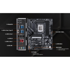 לוח אם Gigabyte Z890 D PLUS ATX DDR5 2.5GB Lan PCIE5.0