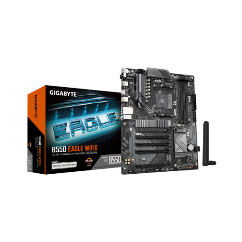 לוח Gigabyte B550 EAGLE WIFI6 ATX AM4 DDR4 BT HDMI