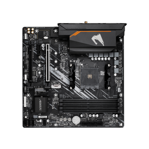 לוח אם Gigabyte B550M AORUS ELITE AX AM4 DDR4 WIFI DVI HDMI M-Atx