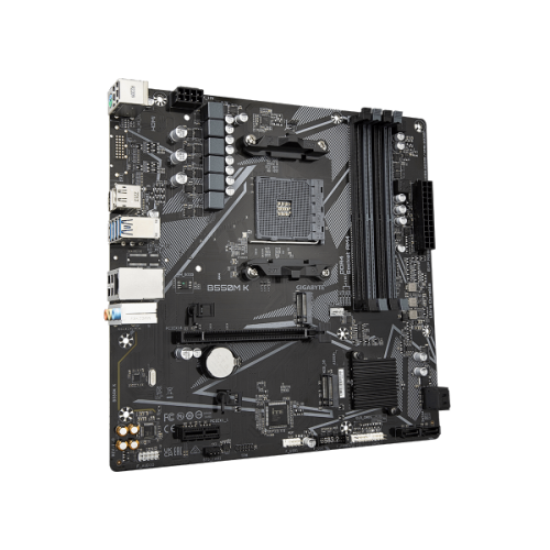 לוח אם Gigabyte B550M K DDR4 for AMD AM4 DP HDMI Micro-Atx