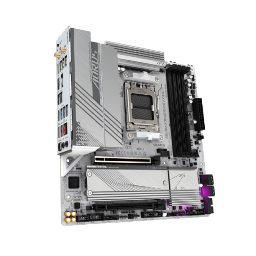 לוח Gigabyte B650M A ELITE AX ICE ATX AM5 WIFI BT PCIE5.0 White