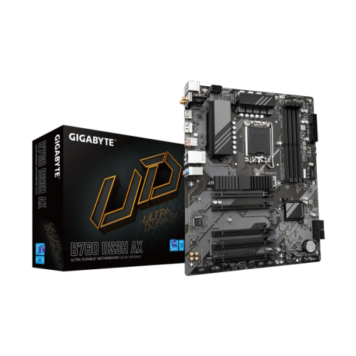 לוח אם אינטל Gigabyte B760 DS3H AX 1.1 DDR5 ATX DP HDMI WIFI6