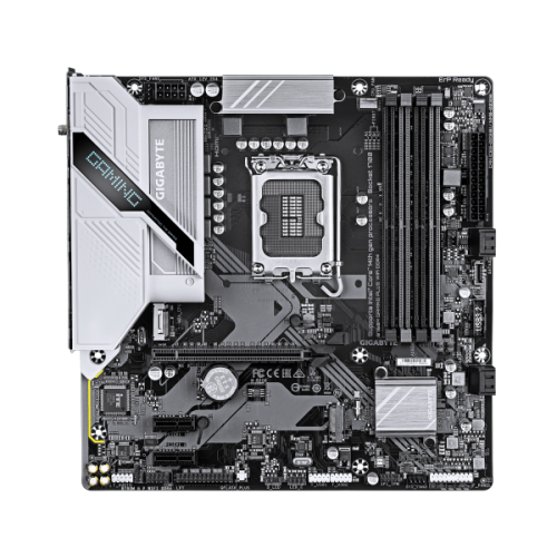 לוח אם GIGABYTE B760M GAMING PLUS WIFI DDR4 mATX LGA 1700 1GbE