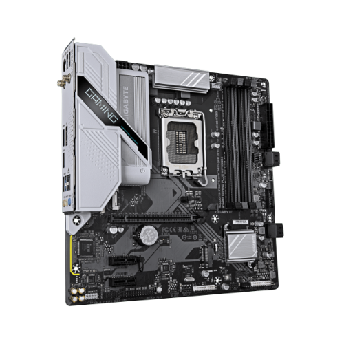 לוח אם GIGABYTE B760M GAMING PLUS WIFI DDR4 mATX LGA 1700 1GbE