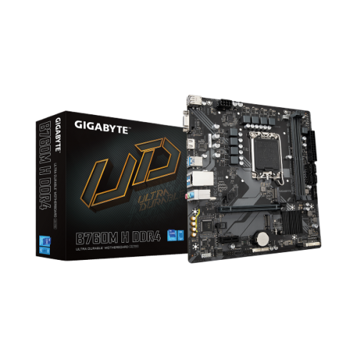 לוח למעבדי אינטל Gigabyte B760M H DDR4 Micro Atx LGA1700