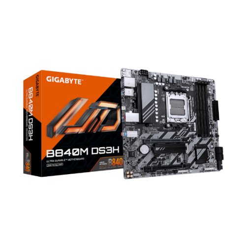 לוח אם Gigabyte B840M DS3H for AMD AM5 Cpu DDR5 HDMI