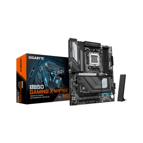 לוח אם GIGABYTE B850 GAMING X WIFI6E ATX DDR5 AM5 BT 2.5 GBE LAN