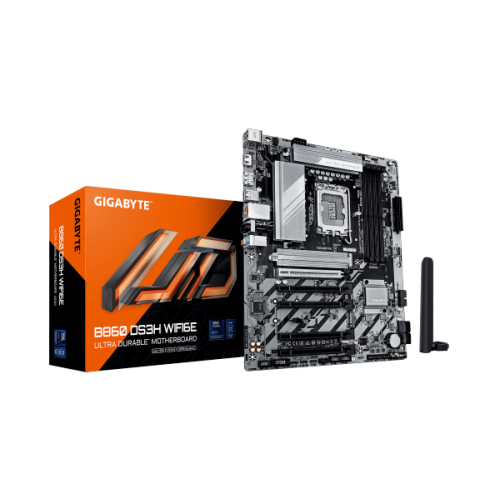 לוח למעבד דור 15 Gigabyte B860 DS3H WIFI6E ATX 2.5GB LAN