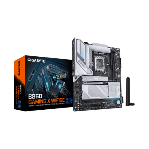 לוח למעבד דור 15 Gigabyte B860 GAMING X WIFI6E ATX 2.5GB LAN