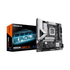 לוח למעבד דור 15 Gigabyte B860M EAGLE V2 M-ATX 2.5GB LAN