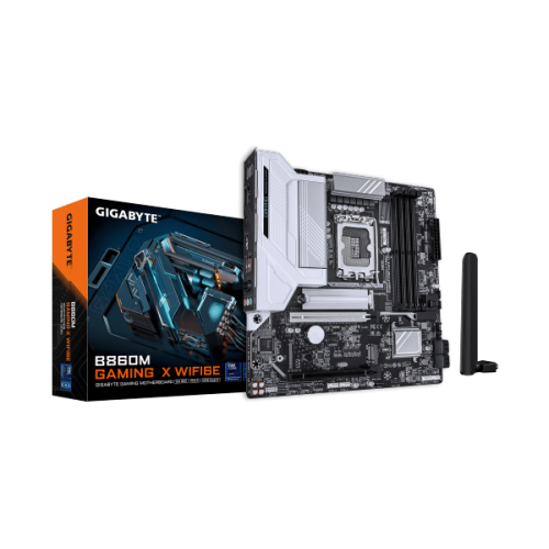 לוח למעבד דור 15 Gigabyte B860M GAMING X WIFI6E ATX 2.5GB LAN