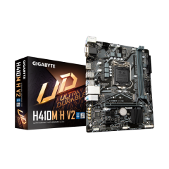 לוח אם אינטל דור 10 Gigabyte H410M H V2 2.0 Micro-ATX LGA1200
