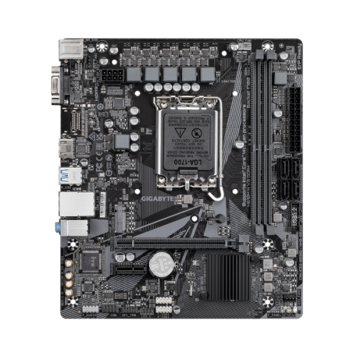 לוח לאינטל דור 12-14 Gigabyte H610M H DDR4 V3 REV1.0 VGA HDMI