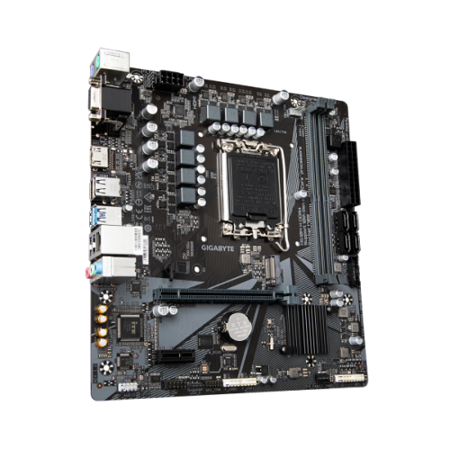 לוח לאינטל דור 12-14 Gigabyte H610M H DDR4 V3 REV1.0 VGA HDMI