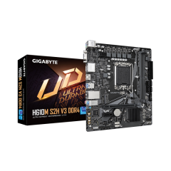 לוח למעבדי אינטל Gigabyte H610M S2H V3 Micro-ATX VGA DP HDMI