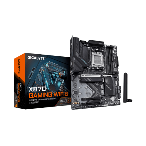לוח אם GIGABYTE X870 GAMING WIFI6 ATX DDR5 AM5 BT 2.5GB LAN