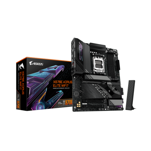 לוח אם GIGABYTE X870E AORUS ELITE WIFI7 ATX DDR5 AM5 BT 2.5GBE LA