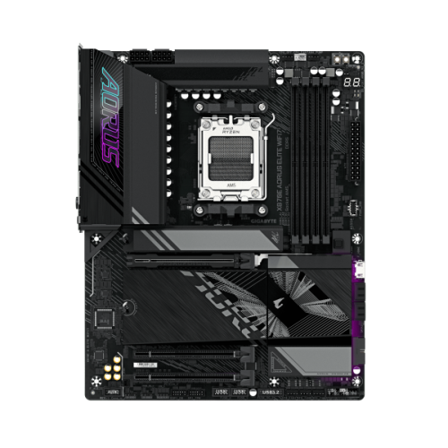 לוח אם GIGABYTE X870E AORUS ELITE WIFI7 ATX DDR5 AM5 BT 2.5GBE LA