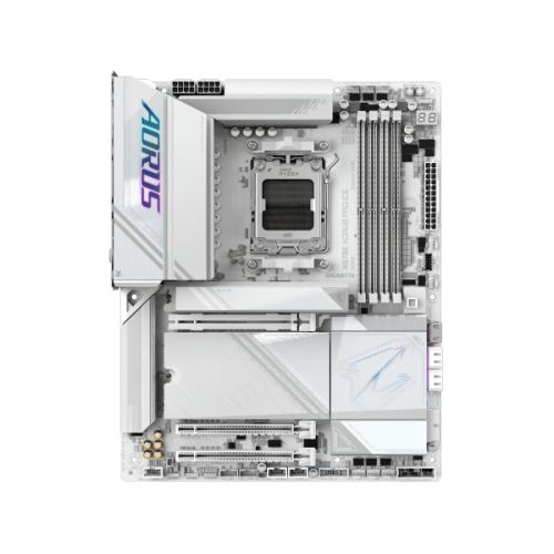 לוח אם GIGABYTE X870E AORUS PRO ICE ATX DDR5 WIFI7 AM5 2.5GBE LAN