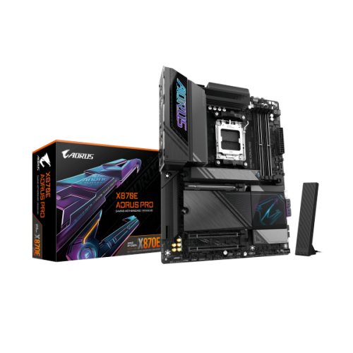 לוח אם GIGABYE X870E AORUS PRO ATX WIFI7 DDR5 AM5 2.5GBE LAN