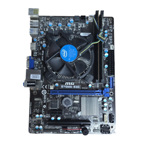 לוח אם MSI B75MA-E33 2LV DDR3
