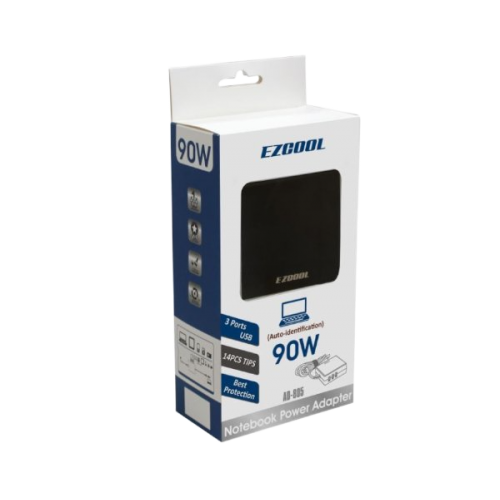 שנאי אוניברסלי למחשב נייד EZcool Power Adapter AD-805