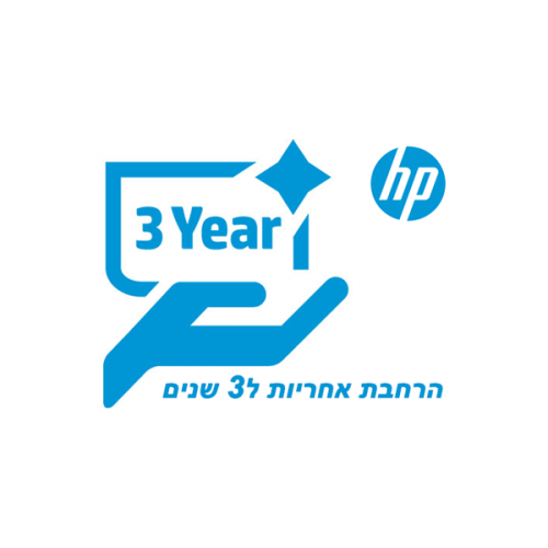 הרחבת אחריות ל3 שנים באתר לקוח למחשבים ניידים HP