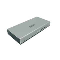 תחנת עגינה אוניברסלית ST-LAB U-2450 USB 10G DUAL Display DVI HDMI