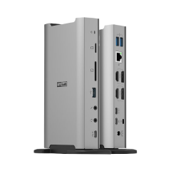 תחנת עגינה ST-LAB U-2630 USB 10G HDMI+DP DUAL 4K 100W DP Type-C