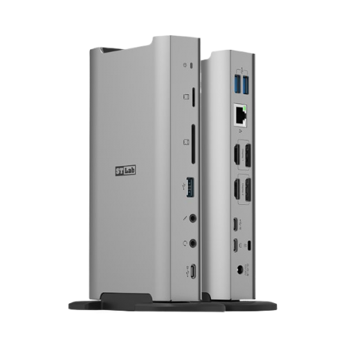 תחנת עגינה ST-LAB U-2630 USB 10G HDMI+DP DUAL 4K 100W DP Type-C