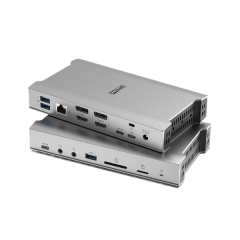 תחנת עגינה ST-LAB U-2630 USB 10G HDMI+DP DUAL 4K 100W DP Type-C