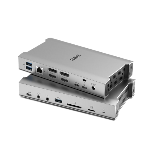 תחנת עגינה ST-LAB U-2630 USB 10G HDMI+DP DUAL 4K 100W DP Type-C