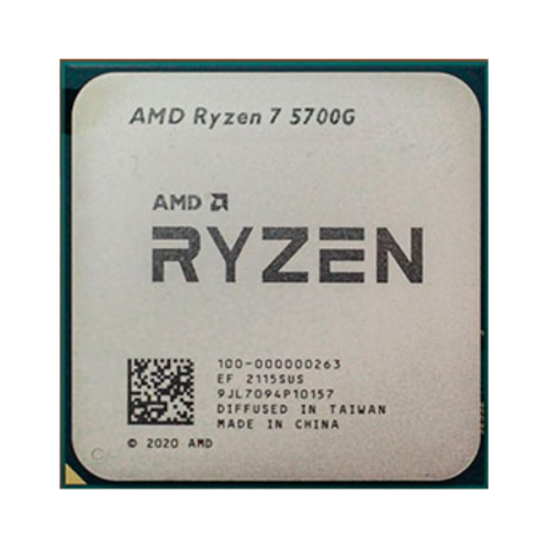 מעבד AMD Ryzen 7 5700G Tray 8Cores 16 Threads Vega 8 GPU