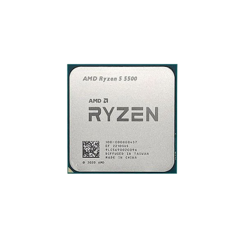 מעבד AMD Ryzen 5 5500 3.6Ghz 4.2Ghz AM4 Tray no cooler