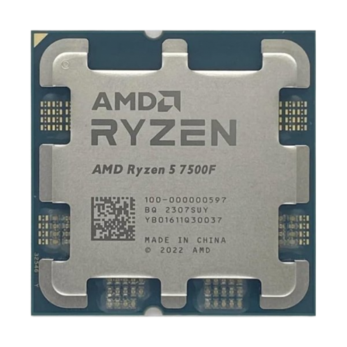 מעבד AMD ZEN 4 R5 7500F Tray No Fan No GPU Up To 5GHZ AM5