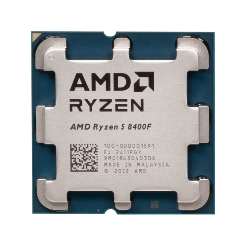 מעבד AMD Ryzen 5 8400F Zen4 6 Cores 12 Threads Up to 4.7GHz