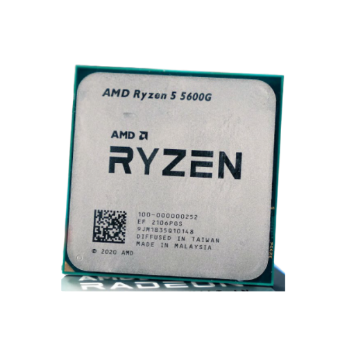 מעבד AMD R5 5600G Tray 6 Cores 12 Threads 4.4Ghz Vega 7 Graphics