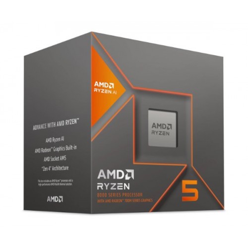 מעבד AMD Ryzen 5 8500G BOX With Fan AM5 Radeon 740M graphics