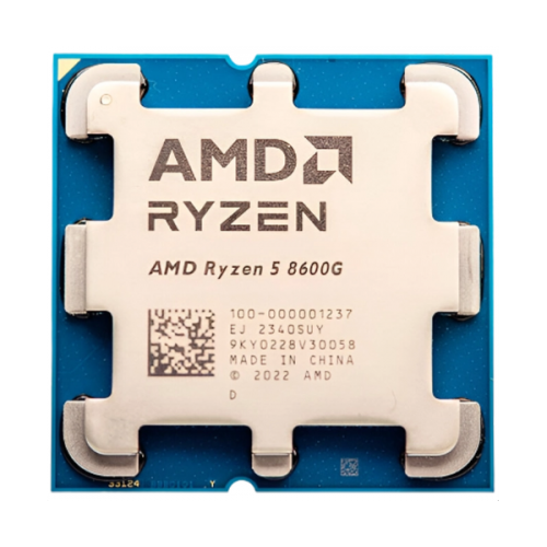 מעבד AMD ZEN 4 R5 8600G Tray no fan up to 5GHZ RADEON 760M GPU