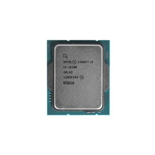 מעבד דור 12 Intel i3-12100 Tray no fan up to 4.3Ghz lga 1700