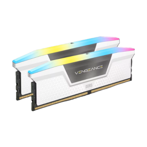 ז.לנייח Corsair Vengeance RGB DDR5 32GB 2X16 6000MHZ C36kit White