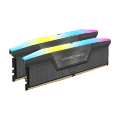 ז. לנייח CORSAIR VENGEANCE RGB 96GB 2x48GB DDR5 5600MHz C40