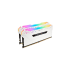 זכרון לנייח CORSAIR VENGEANCE RGB PRO 32GB 2x16GB DDR4 DRAM WHITE