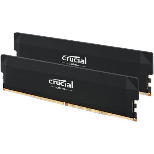 זכרון לנייח Crucial Pro DDR5 32GB 2X16 6400Mhz C38 UDIMM XMP/EXPO