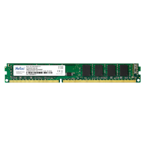 זכרון לנייח Netac 8GB DDR3 1600MHZ CL11