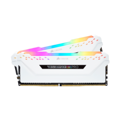 ז. לנייח Corsair DDR4 Vengeance RGB Pro 32GB 2X16 3200MHZ White