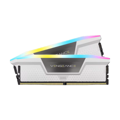 ז.לנייח Corsair Vengeance RGB DDR5 32GB 2X16 5200MHZ C40kit White