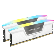 זכרון לנייח CORSAIR Vengeance RGB 32GB 2x16GB DDR5 5600 C40 White