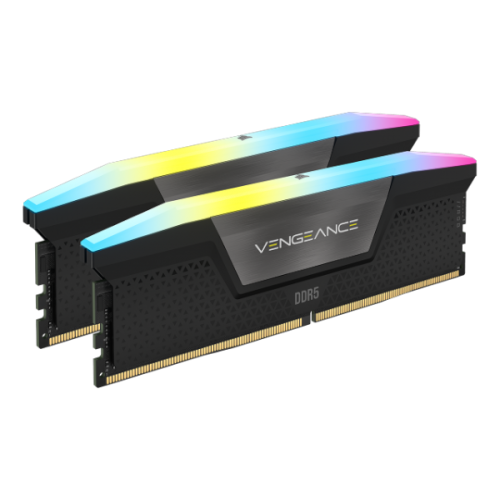ז. לנייח CORSAIR VENGEANCE RGB 32GB 2x16GB DDR5 6000MHz C36